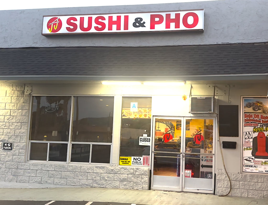 
JJ Sushi & Pho, San Ysidro, CA